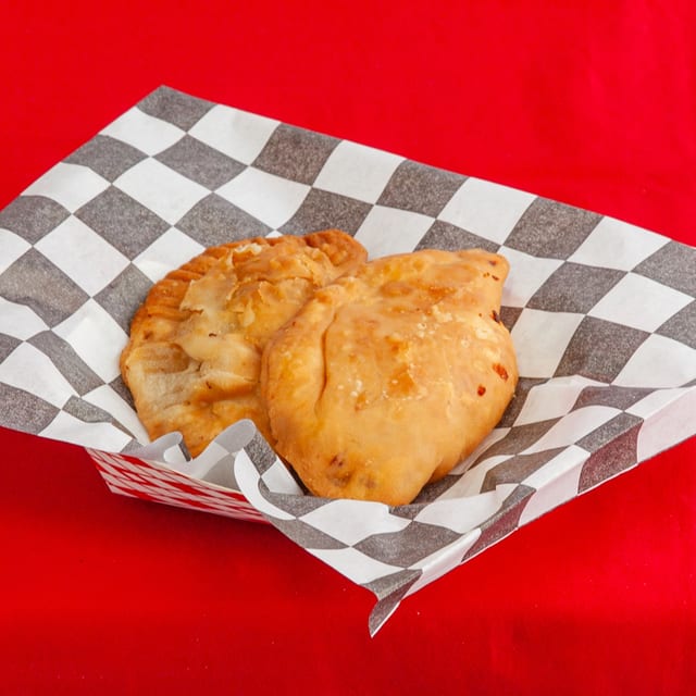 TURKEY AND CHEESE EMPANADA.
